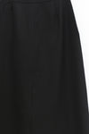 SWAYING 24 Autumn and Winter Silk Wool Pleated Skirt SW-SW24AW3B25-HEI Black